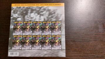 België: 100j Ronde van Vlaaanderen - obp 4314 - velletje van, Orginele gom, Ophalen of Verzenden, Zonder stempel, Postfris