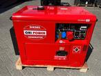 Stroomgroep/generator Diesel 6000w nieuw gratis bezorging, Dieselolie, Geluidgedempt, Nieuw, Ophalen of Verzenden