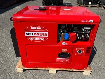Stroomgroep/generator Diesel 6000w nieuw gratis bezorging, Doe-het-zelf en Bouw, Dieselolie, Geluidgedempt, Nieuw, Ophalen of Verzenden