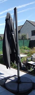 Zweefparasol 3m x 3m, Ophalen, 3 tot 4 meter, Kantelbaar, Zweefparasol