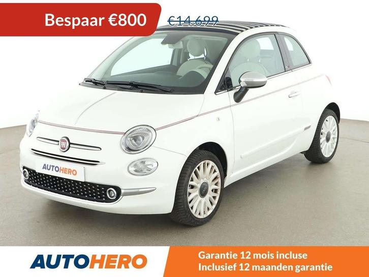 Fiat 500C 1.0 Mild-Hybrid Star (bj 2020), Auto's, Fiat, Te koop, 500C, ABS, Airbags, Airconditioning, Android Auto, Apple Carplay