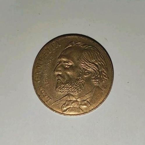 Herdenkingsmunt voor Leon Gambetta 1828-1882, Postzegels en Munten, Penningen en Medailles, Ophalen of Verzenden