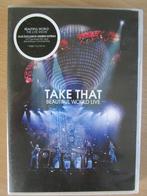 TAKE THAT : BEAUTIFUL WORLD LIVE == 2 LIVE DVD'S + POSTER, Alle leeftijden, Ophalen of Verzenden, Zo goed als nieuw, Muziek en Concerten