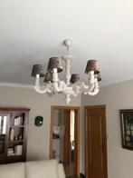 Lustre vintage remis à neuf, Huis en Inrichting, Lampen | Kroonluchters, Ophalen, Nieuw, Hout