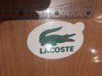 Vintage sticker Lacoste krokodil, Verzamelen, Ophalen of Verzenden, Zo goed als nieuw, Merk