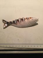 Vintage Handgesneden vissculptuur uit schelp gesneden, Ophalen of Verzenden