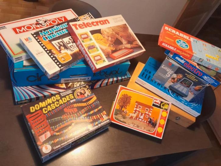 lot de jouets vintage ., Hobby & Loisirs créatifs, Jeux de société | Autre, Utilisé, Enlèvement