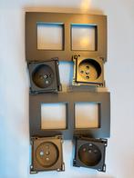 Niko stopcontact intens bronze, Doe-het-zelf en Bouw, Ophalen, Zo goed als nieuw, Stopcontact