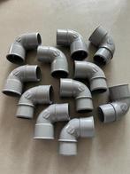 Pvc plakbochten set (50st)(32/40/50mm), Ophalen of Verzenden, Nieuw, PVC, Bochten