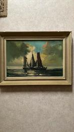 Olieverfschilderij( OPRUIMING ), Antiek en Kunst, Kunst | Schilderijen | Klassiek, Ophalen of Verzenden