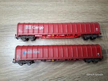 LIMA HO wagons Bâchés RILS DB cargo beschikbaar voor biedingen