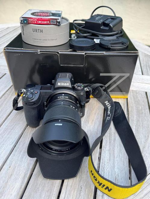 Nikon Z6 ii + 24/70 F4 S + Filters en oplader, Audio, Tv en Foto, Fotocamera's Digitaal, Zo goed als nieuw, Spiegelreflex, Nikon