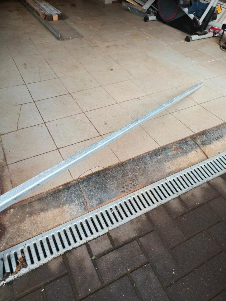 galva verzink ijzer hoekijzer en kokers, Doe-het-zelf en Bouw, Metalen, Zo goed als nieuw, IJzer, Ophalen