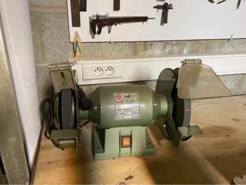 Perel double touret à meuler, Enlèvement, Utilisé, Moins de 700 watts, Meuleuse droite