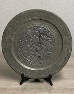Decoratief vintage tinnen bord, prijs 20€, Ophalen of Verzenden
