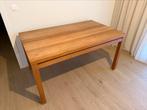Massief Eiken Eettafel van 90x200, Huis en Inrichting, Tafels | Eettafels, Ophalen, Gebruikt