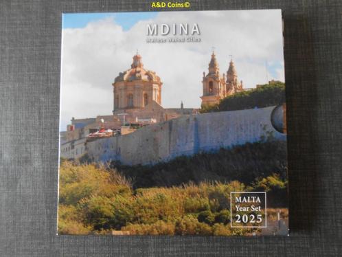 Malta BU set 2025, Postzegels en Munten, Munten | Europa | Euromunten, Setje, Overige waardes, Malta, Ophalen of Verzenden