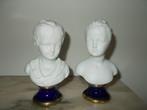 2x biscuit beeldjes jongen + meisje Limoges stijl 1965 = 8€, Antiek en Kunst, Ophalen of Verzenden