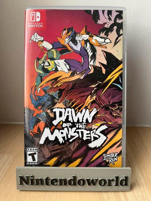 Dawn Of The Monsters (Nintendo Switch) - Limited Run, Games en Spelcomputers, Games | Nintendo Switch, Zo goed als nieuw, Ophalen of Verzenden