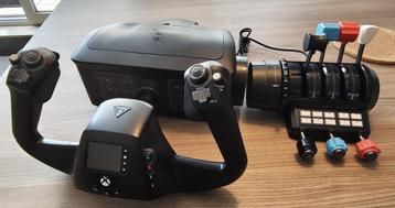 VelocityOne Flight+Logitech Rudder Realistische flight Sim beschikbaar voor biedingen
