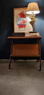 vintage bijzettafel, Huis en Inrichting, Ophalen, Gebruikt