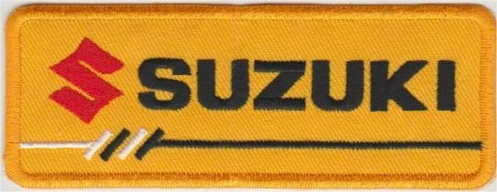 Suzuki stoffen opstrijk patch embleem #17, Motoren, Accessoires | Overige, Nieuw, Verzenden