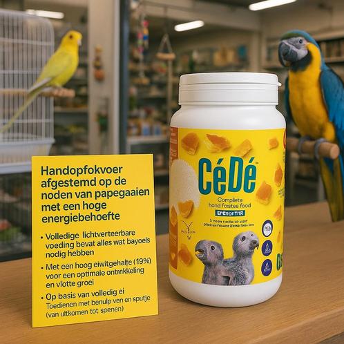 CéDé Handvoeding Energy+ P19-F15 800g, Dieren en Toebehoren, Vogels | Toebehoren, Nieuw, Ophalen
