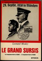grand sursis septembre 1938 - septembre 1939 Mosley, Ophalen of Verzenden, Leonard Mosley, 20e eeuw of later, Gelezen