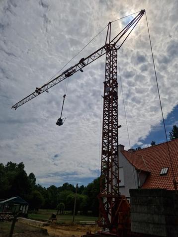 Grue de chantier Arcomet, Enlèvement, Grue