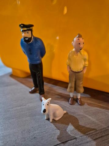3 figuren van Kuifje  beschikbaar voor biedingen