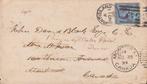 1887 - UK - Cover+50 jaar Victoria [Y&T 95] + BURNTISLAND, Verzenden, Gestempeld