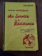 Au service de la Résistance, Livres, Général, Utilisé, Enlèvement ou Envoi, Deuxième Guerre mondiale