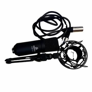 Devine M-Mic XLR BK condensatormicrofoon - zwarte kleur