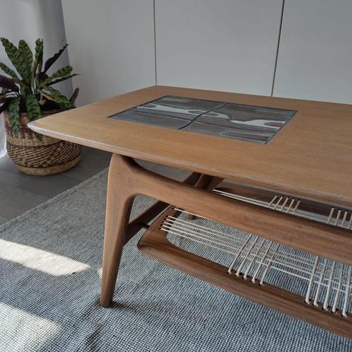 Wébé salontafel n°16 - Louis Van Teeffelen, Antiek en Kunst, Antiek | Meubels | Tafels, Ophalen