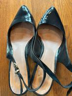 Donker blauw lakleren open pumps, merk Scapa maat 39, Pumps, Blauw, Gedragen, Ophalen