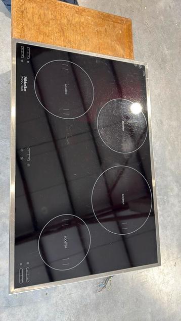 Miele inductiekookplaat, Electroménager, Tables de cuisson, Enlèvement, Comme neuf, Encastré