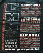 Collector’s item GMM Graspop shirt 2011 - XXL, Comme neuf, Enlèvement ou Envoi