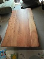 Salon tafel - Massief acacia hout - 72 cm op 135cm, Huis en Inrichting, Tafels | Salontafels, Ophalen, 100 tot 150 cm, 50 tot 100 cm