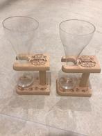 2 kwak glazen met standaard, Ophalen of Verzenden, Nieuw