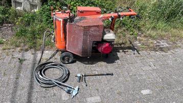 Wolters Verfspuitmachine, Wegmarkering  Belijning, Enlèvement, Utilisé, Pulvérisateur de peinture ou Pompe à peinture
