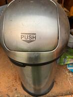 Poubelle Brabantia inox tres bon etat, Enlèvement, Comme neuf, Inox