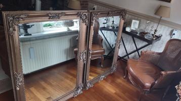 2 Schitterende Beautysalon Exclusieve "Barok" Spiegels118x90 beschikbaar voor biedingen