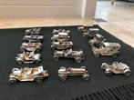 oldtimers miniatuur zilver collectie, Ophalen of Verzenden, Zilver