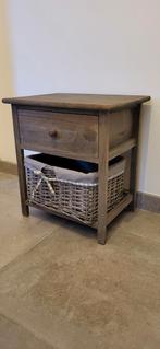 Petit meuble gris/taupe, Maison & Meubles, Chambre à coucher | Tables de chevet, Enlèvement ou Envoi