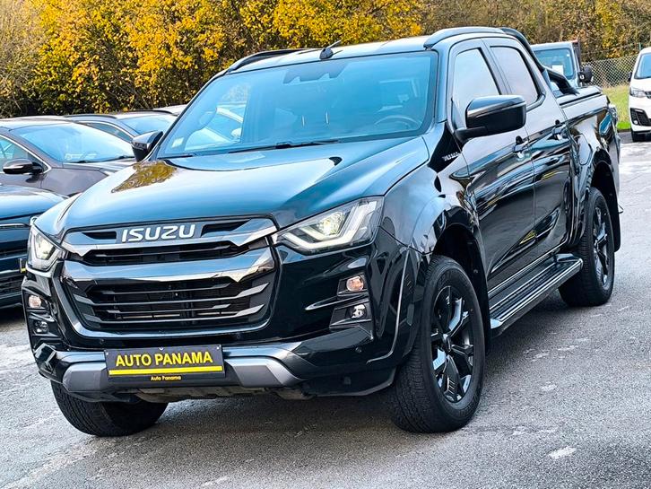 Isuzu D-Max 1.9 Turbo D 4WD V-CROSS 163CV CUIR CLIM GPS, Auto's, Isuzu, Bedrijf, D-Max, 4x4, ABS, Achteruitrijcamera, Adaptieve lichten