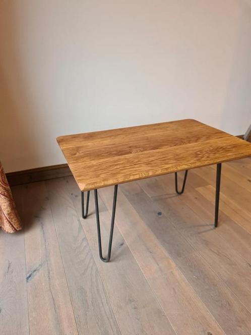 eiken salontafel, Huis en Inrichting, Tafels | Salontafels, Nieuw, Minder dan 50 cm, 50 tot 100 cm, 50 tot 100 cm, Rechthoekig