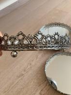 Set van 3 plateaus, kaarsenplateaus - zilverkleur, Huis en Inrichting, Woonaccessoires | Dienbladen, Ophalen, Nieuw, Rond, Metaal