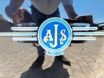 Motor met zijspan AJS Oltimer, Motoren, Accessoires | Overige, Ophalen, Zo goed als nieuw