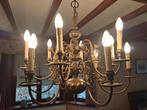 luchter met 2 muurarmaturen, Huis en Inrichting, Lampen | Kroonluchters, Ophalen, Gebruikt