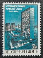 Belgique : COB 1549 ** O.N.U. 1970., Timbres & Monnaies, Timbres | Europe | Belgique, Neuf, Sans timbre, Timbre-poste, Enlèvement ou Envoi